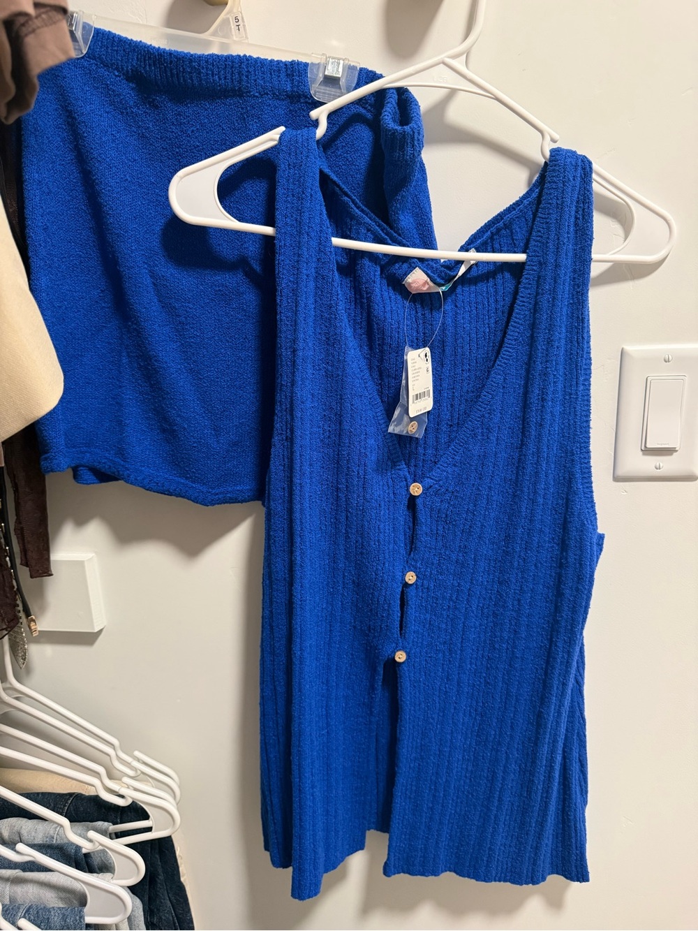 Free People Royal Blue Rhea Set - Picture 5 of 5